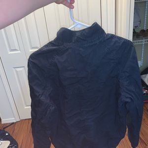 navy thick jacket